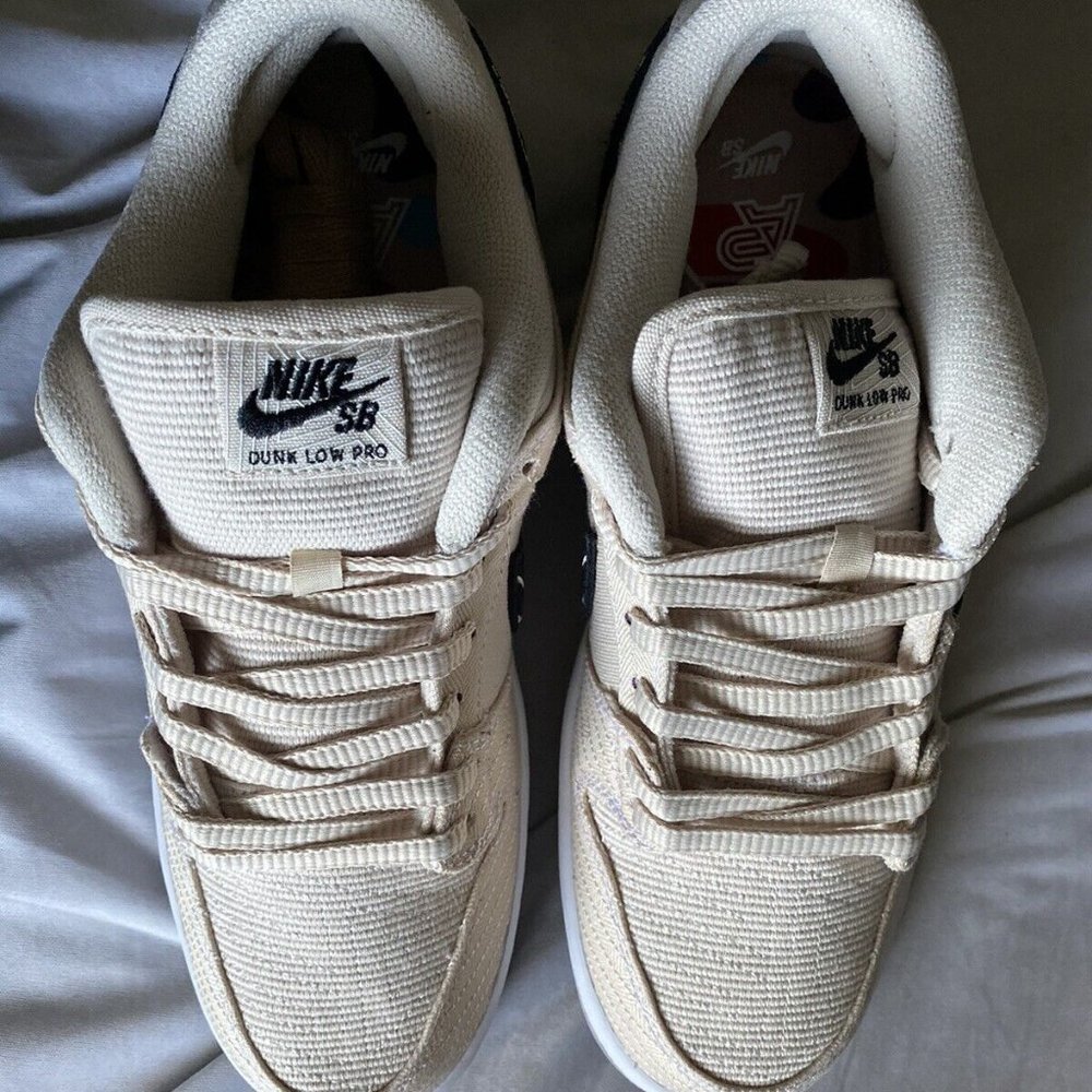 Nike SB Dunk Low x Albino & Preto Fossil - Picture 1 of 5